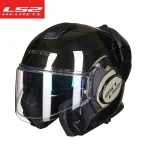 LS2 Flip Up Motorcycle Helmet Modular Multi-Function with Dual Shield Capacete Helmet Man Woman Racing Casco Moto - Image 3